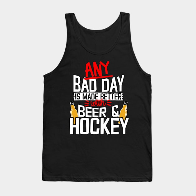 hockey Tank Top by CurlyDesigns